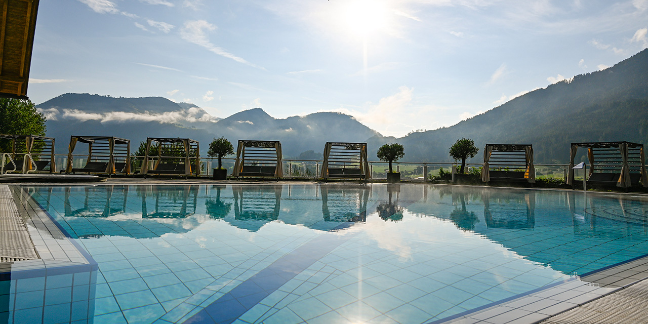 Wellness im Pool